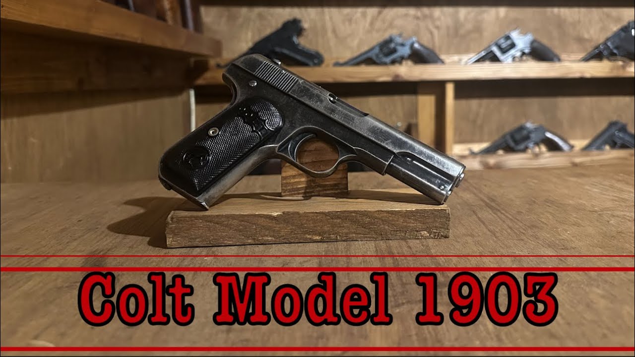 Colt M1903 Pocket Hammerless (.32 ACP) History & Shooting Demo