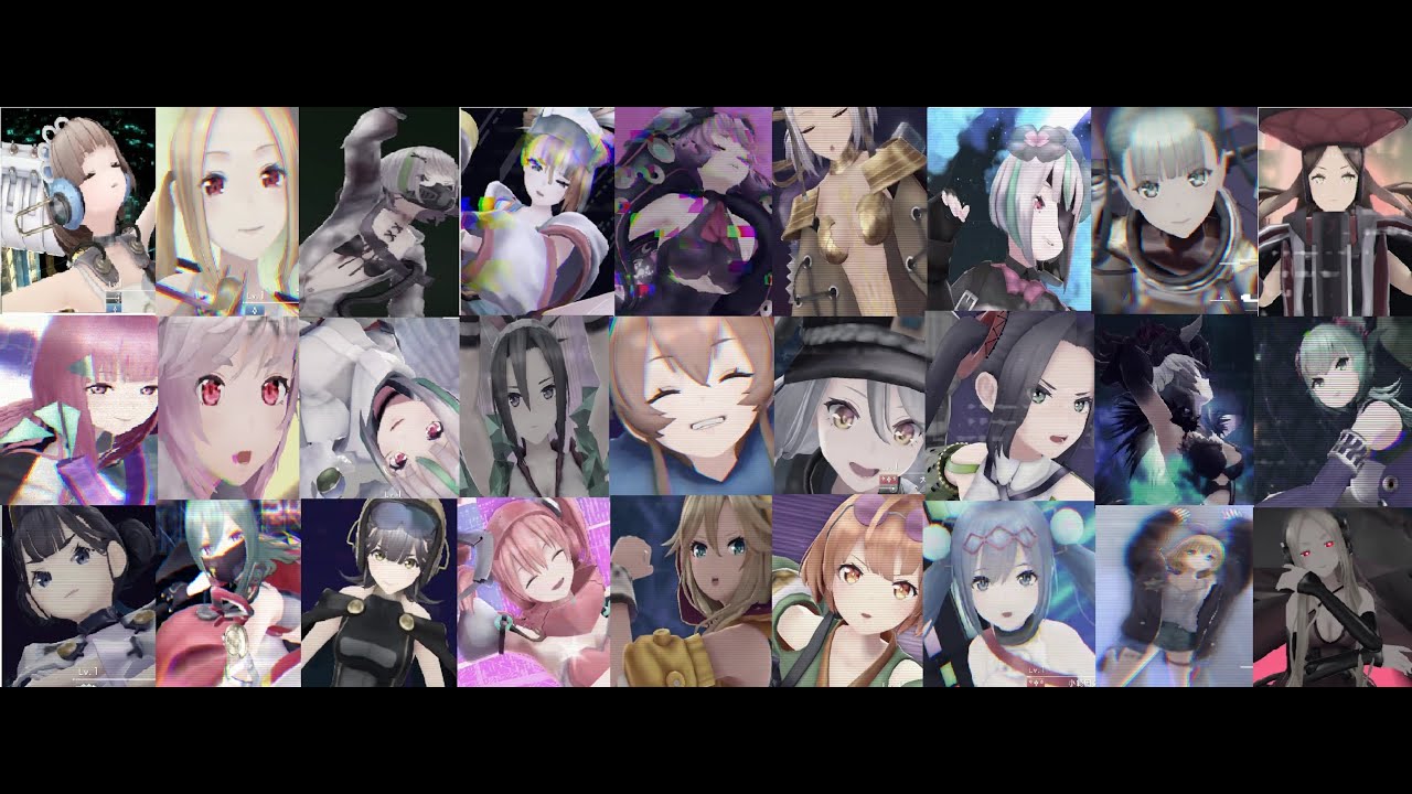 404 game re:set - All Character Skill Animation