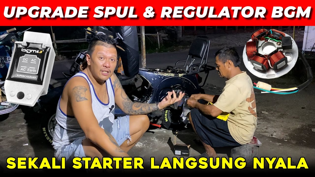 UPGRADE SPUL & REGULATOR BGM || Review Si Buluk Setelah Perjalanan Ke Citorek