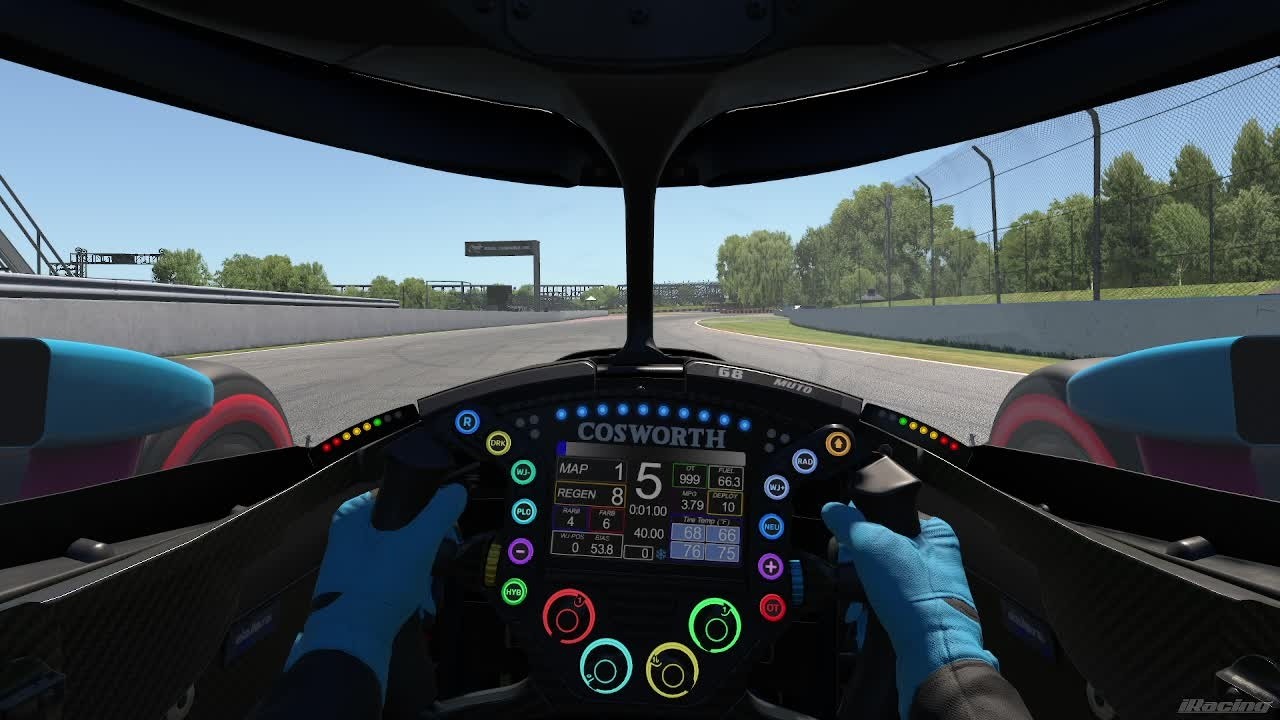 iRacing: Гайд по трассе Circuit Gilles Villeneuve для Indycar Dallara IR18 (сухо) (Хот-лап + Теле...