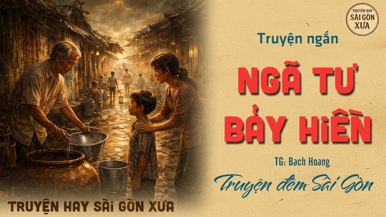 Truyện Hay Sài Gòn Xưa - NGÃ TƯ BẢY HIỀN - Nghe Truyện Đêm SaiGon Xưa Hay Nhất