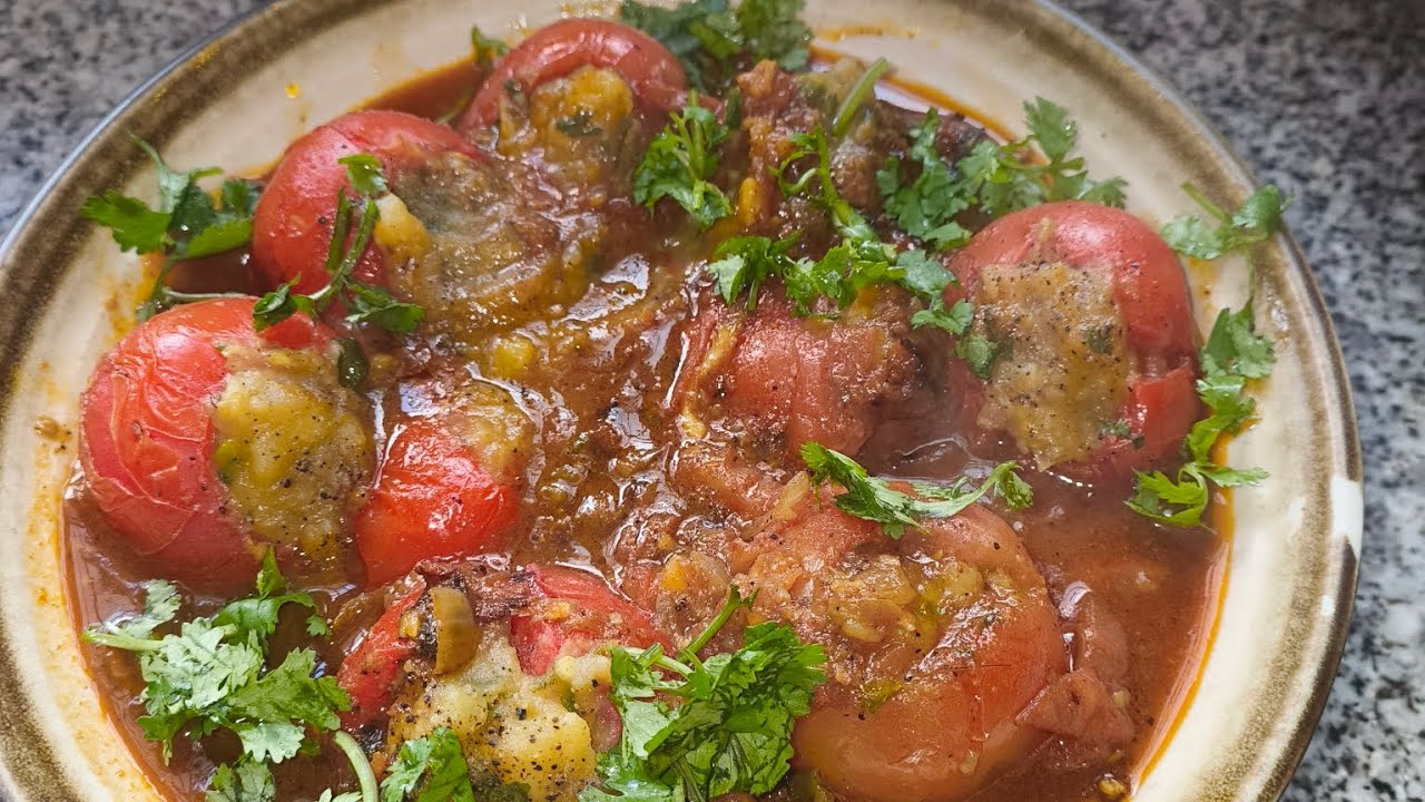 Stuffed Tomatoes @Riju Srivastava -t4g 