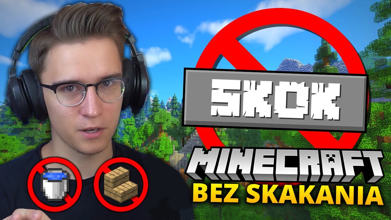 Czy da się przejść MINECRAFT bez SKAKANIA? | Sheo