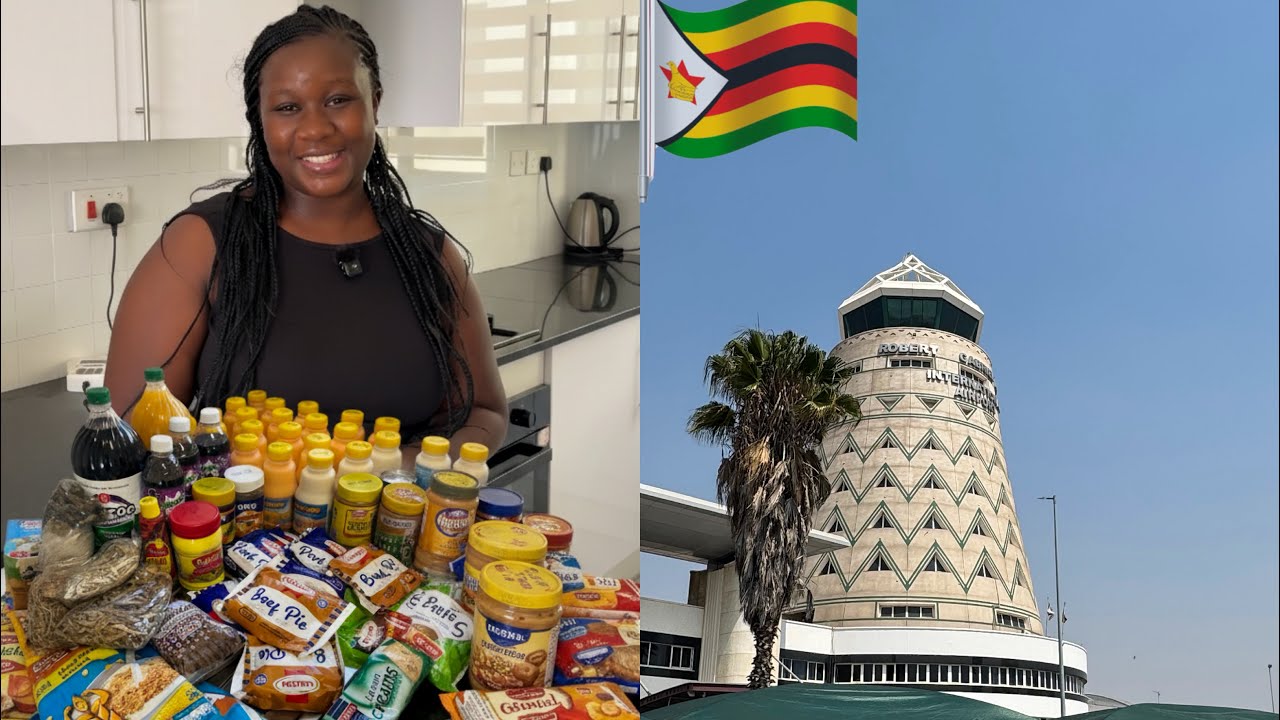 UNBOXING MY FAVOURITE ZIMBABWEAN FOOD/SNACKS