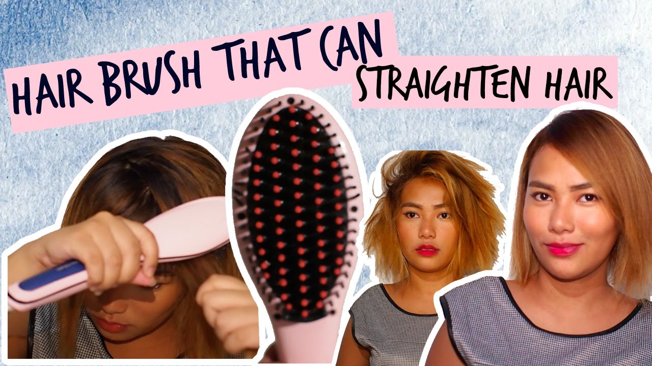 A Hair Brush That Can Straighten Hair?