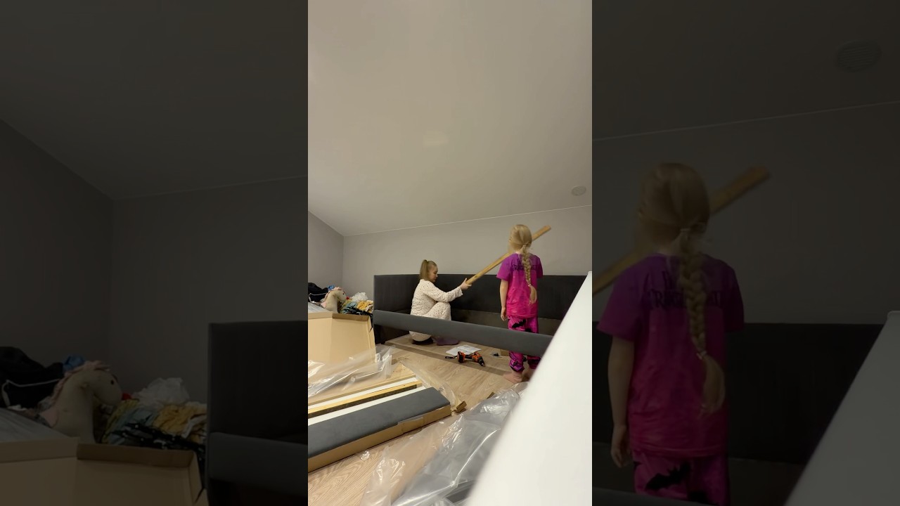 СОБИРАЕМ СО ЗЛАТОЙ КРОВАТЬ 😳