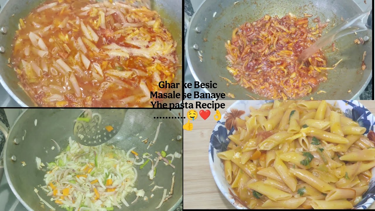 Ghar ke BesicMasale se BanayeYhe pasta Recipe ..............#tastyrecipe .........#food ............