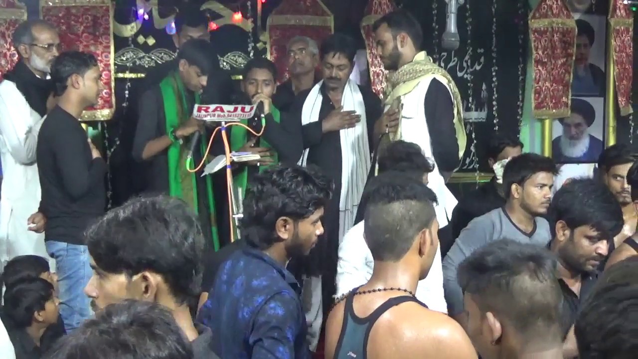 Anjuman Percham-e- Abbas Makhdum Shah | Shabbedari Sadruddinpur Ranno Jaunpur 2018-19