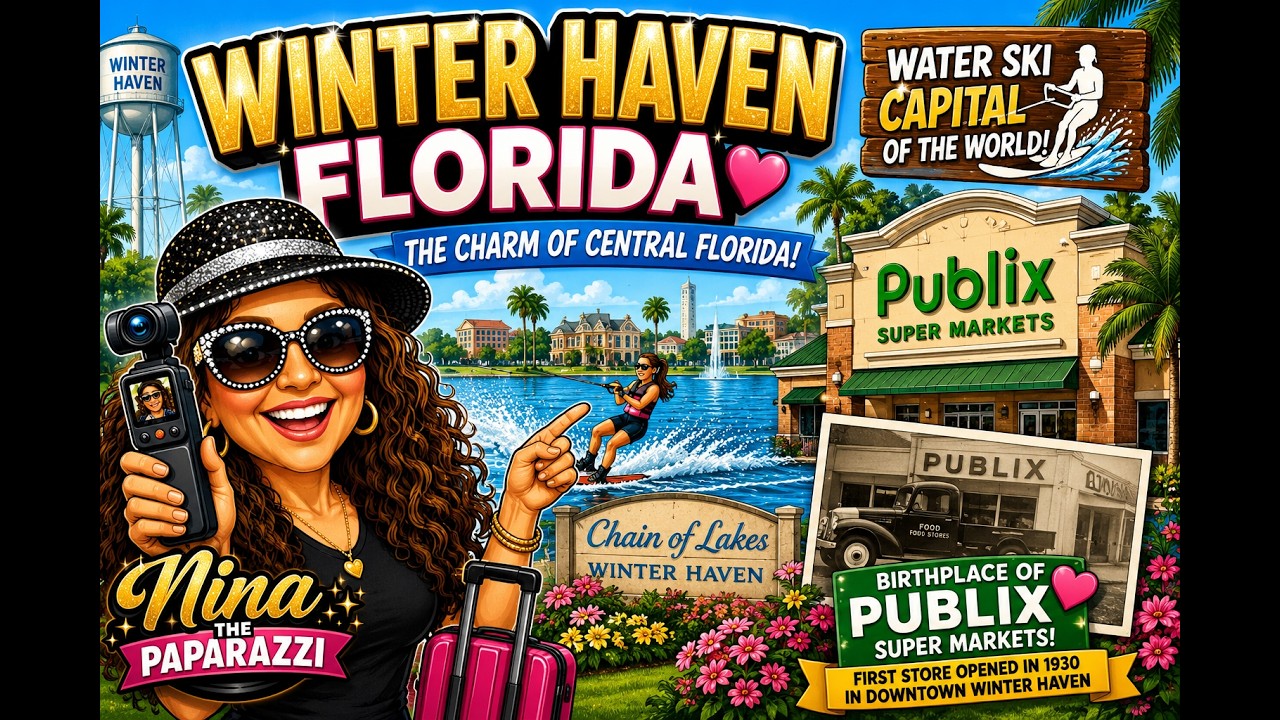🚗 Driving Through Winter Haven, Florida | A Scenic City Tour 🌴