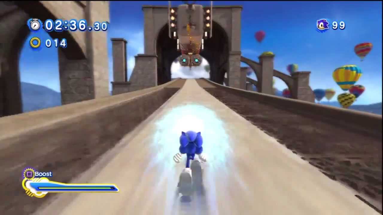 Sonic Generations - Rooftop Run Act 2 (Sonic Boom song)