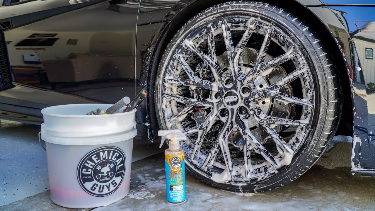 My NEW #1 wheel cleaner! Sticky Citrus gel wheel cleaner