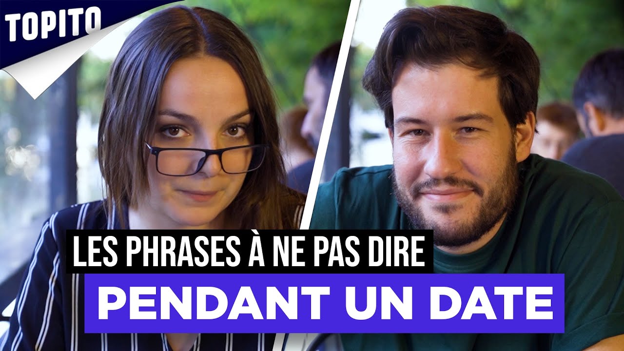 Les phrases à ne pas dire pendant un premier date