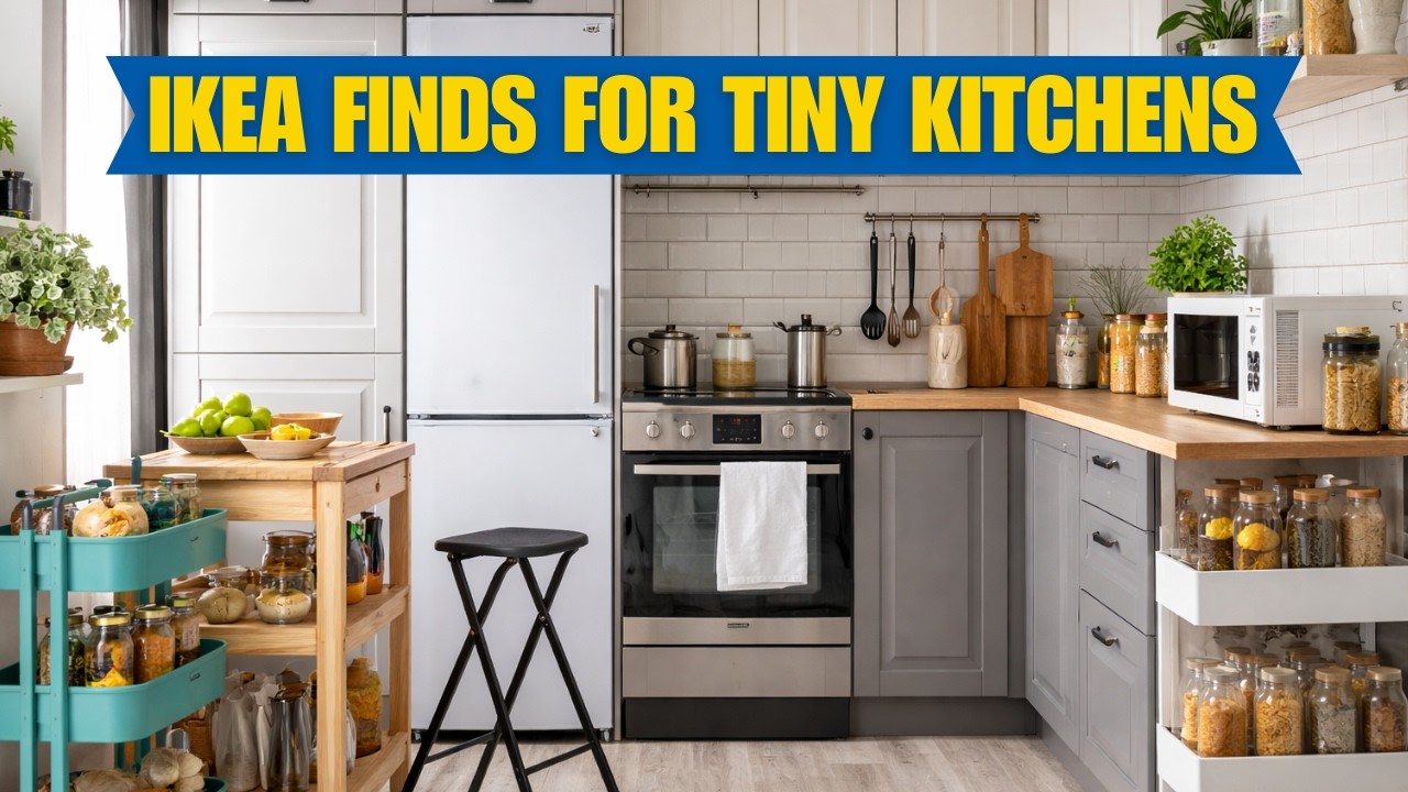 IKEA for Tiny Kitchens: 20 Must-Have Picks