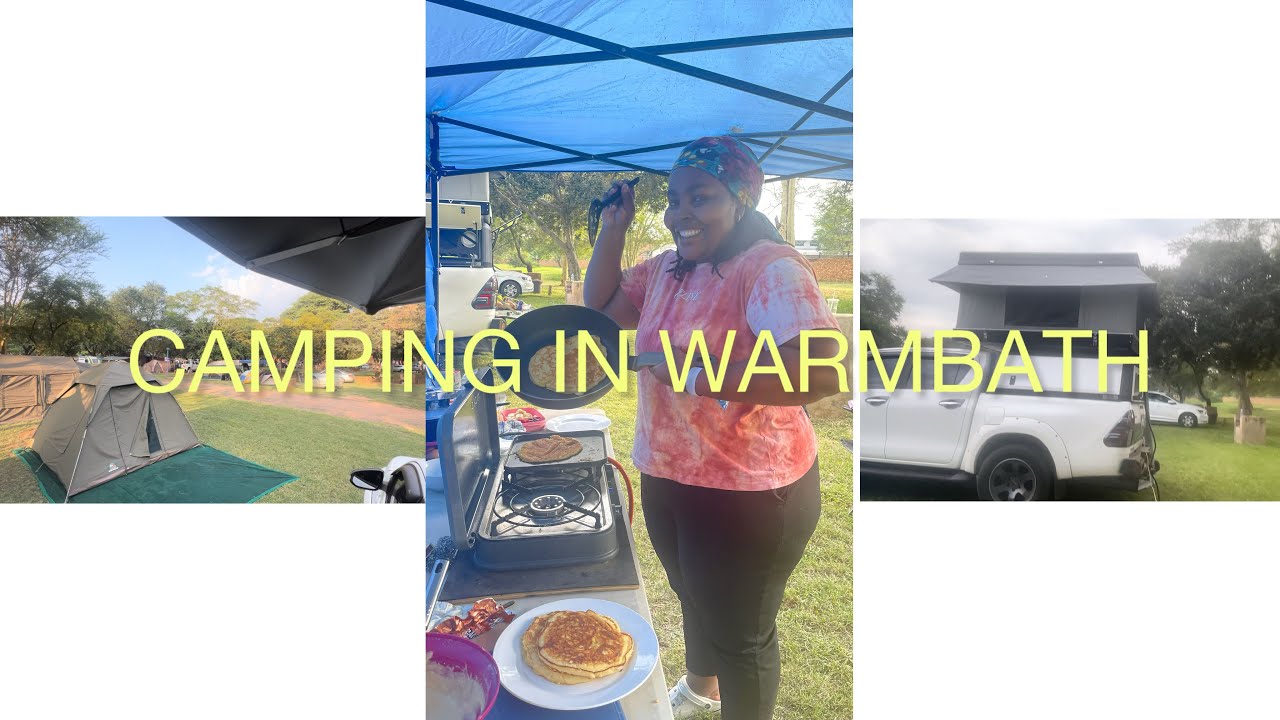 CAMPING IN WARMBATH FOREVER RESORT ||  ENJOYING THE HYDRO