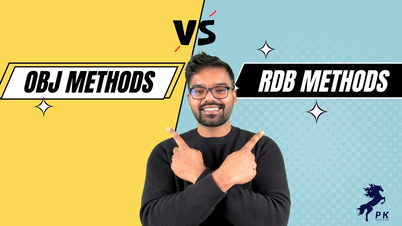 Pega Q&A - Differences between Obj & RDB methods