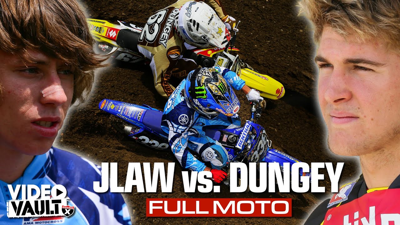 FULL MOTO. JLaw, Dungey & Grant Duke It Out! | Budds Creek 2007 - 250 Moto 2