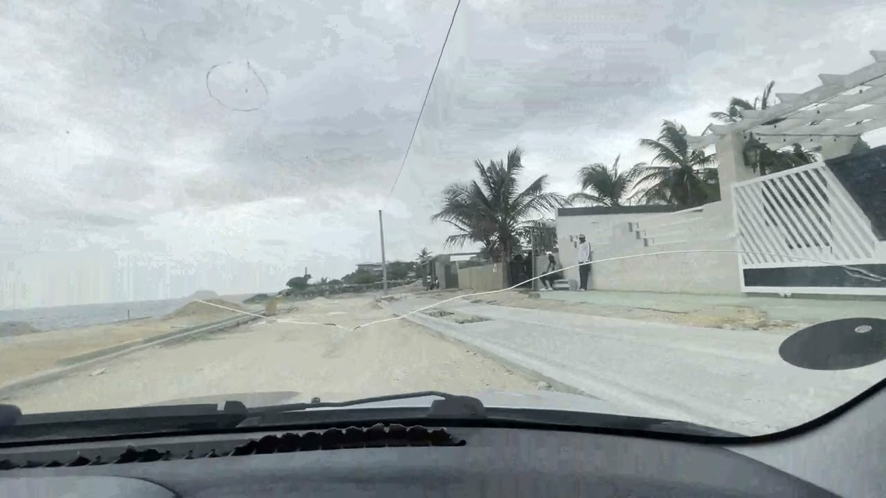 MALECON DEL DISTRITO DE  CALETA LA ROMAQNA CON AGUSTIN DIGITAL