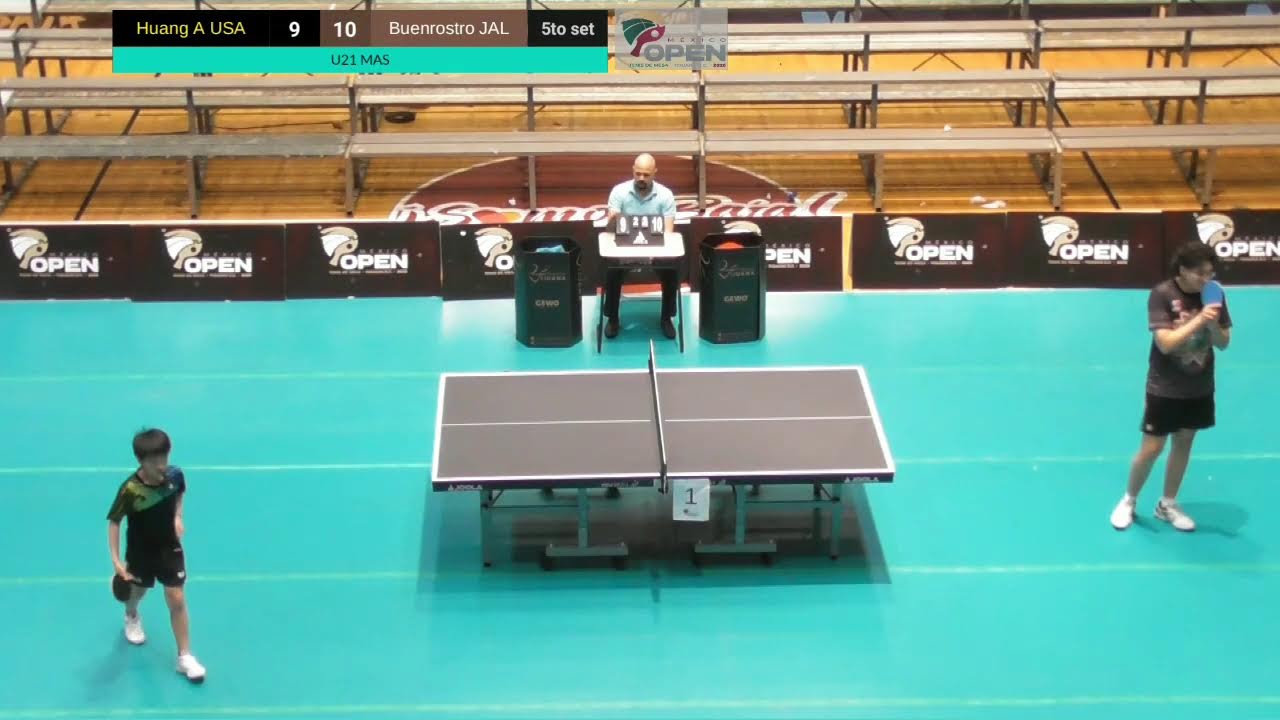 Abierto de Tenis de Mesa, día 3