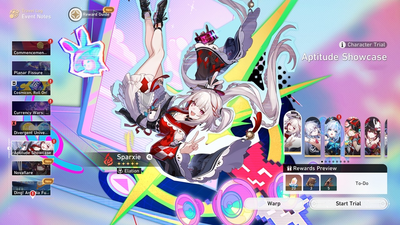 Star Rail - Aptitude Showcase - v4.0, Second Half | Project: Party Time