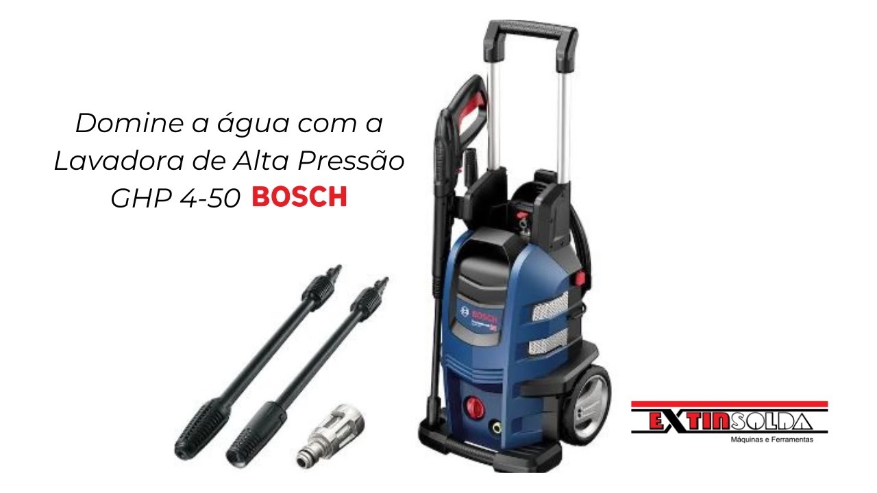Lavadora de Alta Pressão GHP 4-50 Bosch