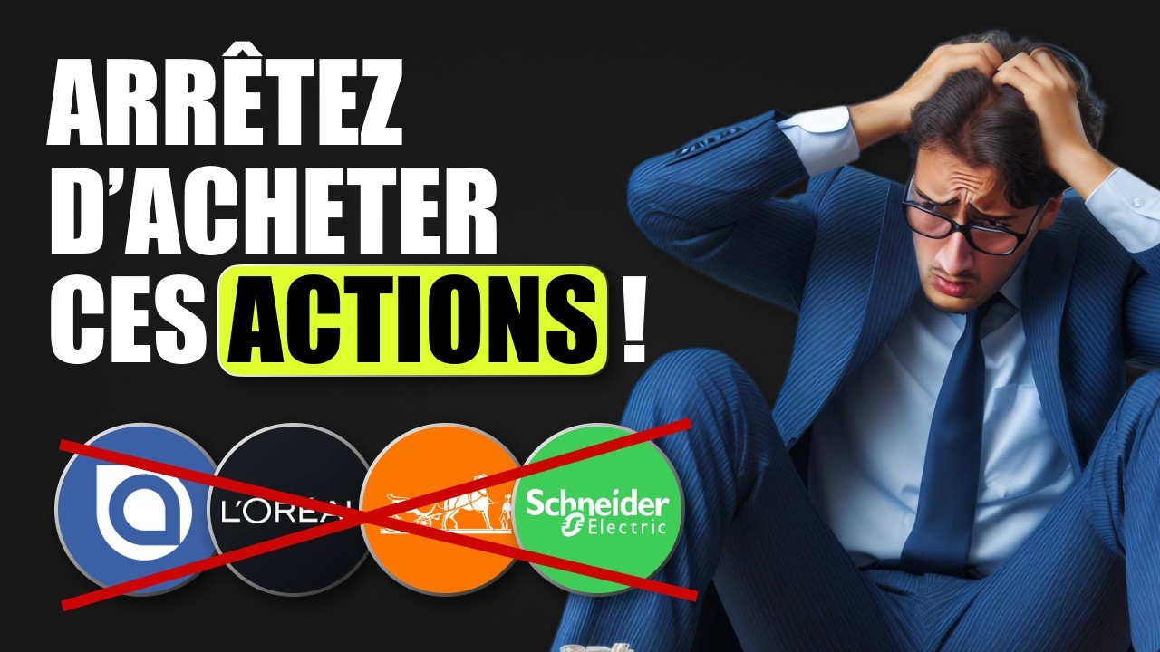 Arr&ecirc;tez d&rsquo;Acheter ces Actions Fran&ccedil;aises ! (PEA)