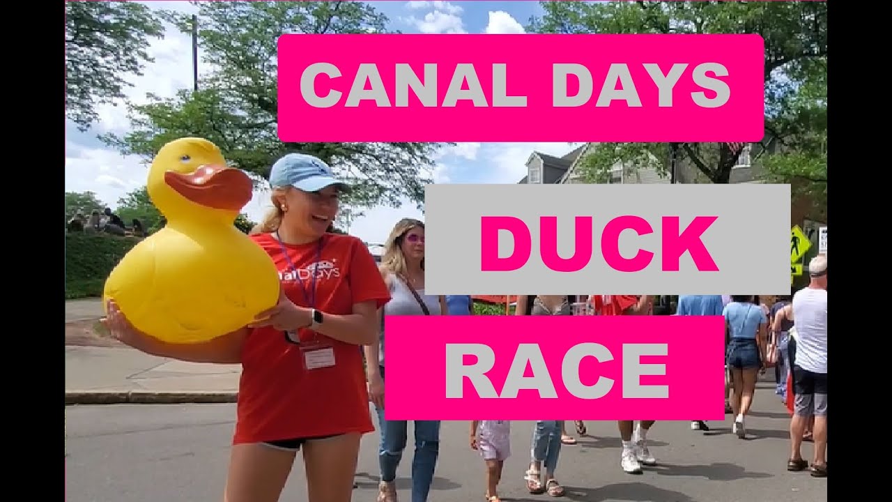 CANAL DAYS | DUCK RACE 2022 | TheCrosierCrew