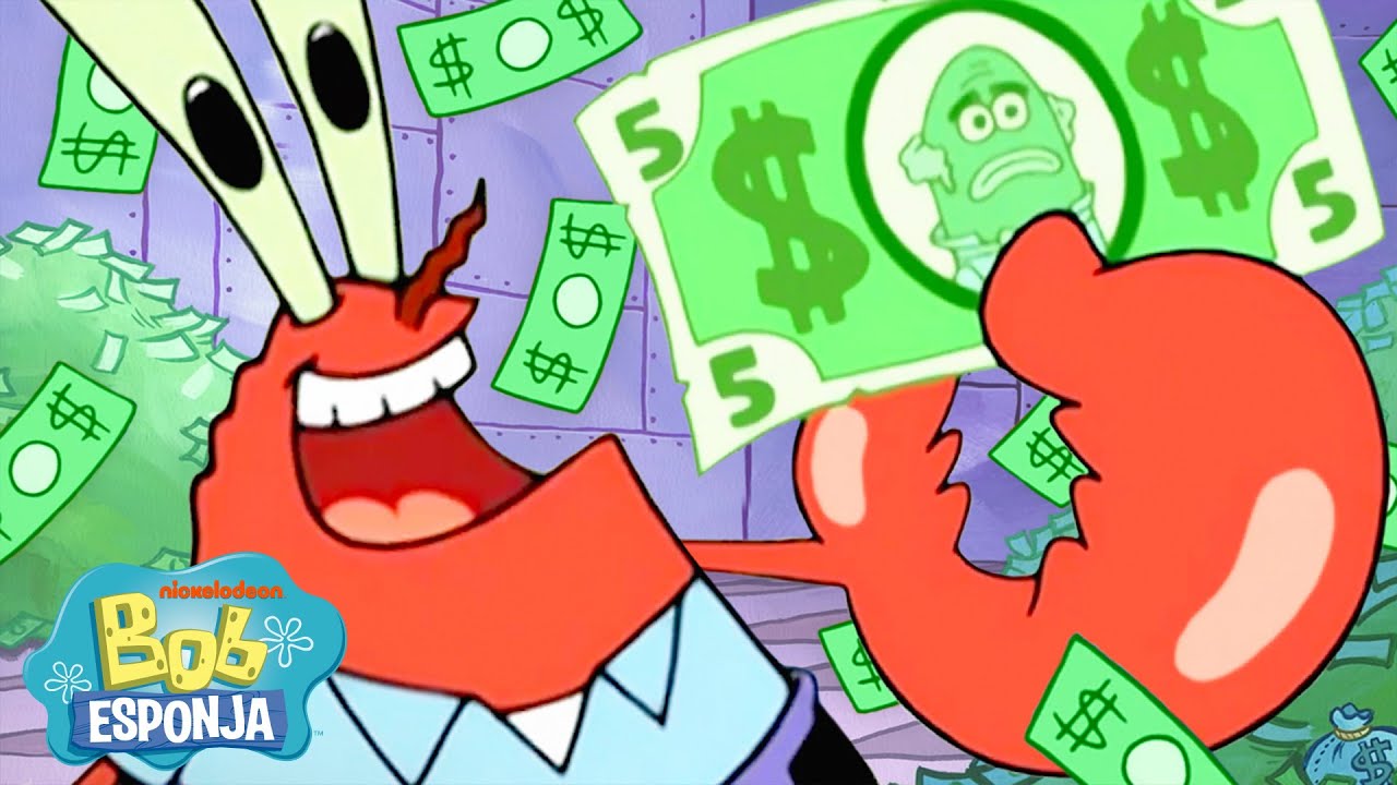 Bob Esponja | ¡El mejor día de Don Cangrejo por 45 minutos! 🦀 | Bob Esponja en Español
