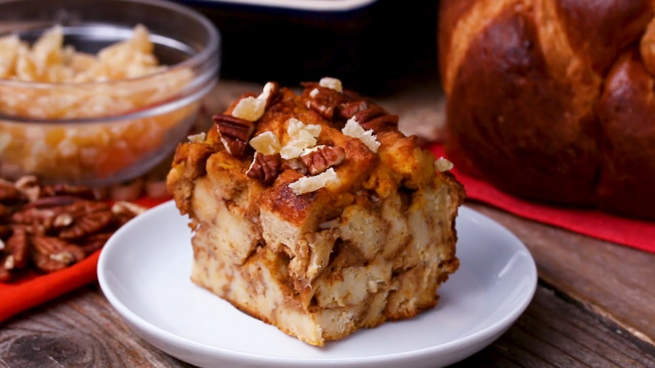 Pumpkin Pie Bread Pudding