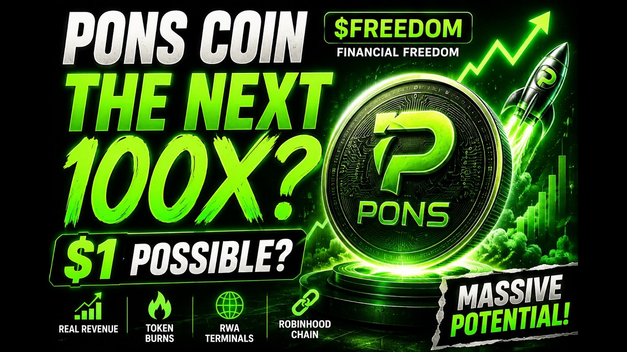 PONS COIN ($PONS) &mdash; Реально ли достичь $1.5? 🚀
