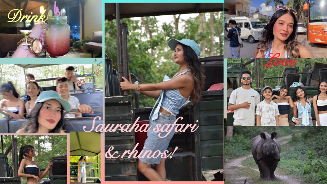 Exploring Sauraha Chitwan: Jungle Safari, Rhinos & Food Adventures!!