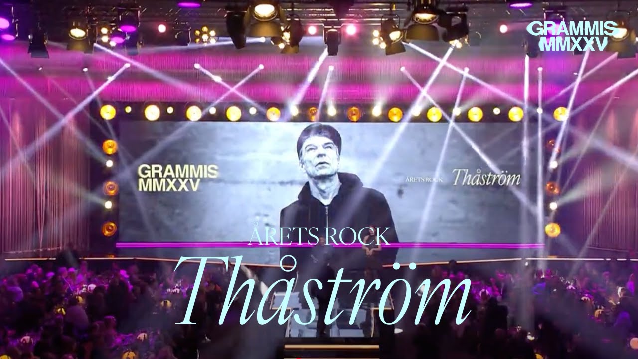 Vinnare &Aring;rets Rock: Th&aring;str&ouml;m (Grammis 2025)