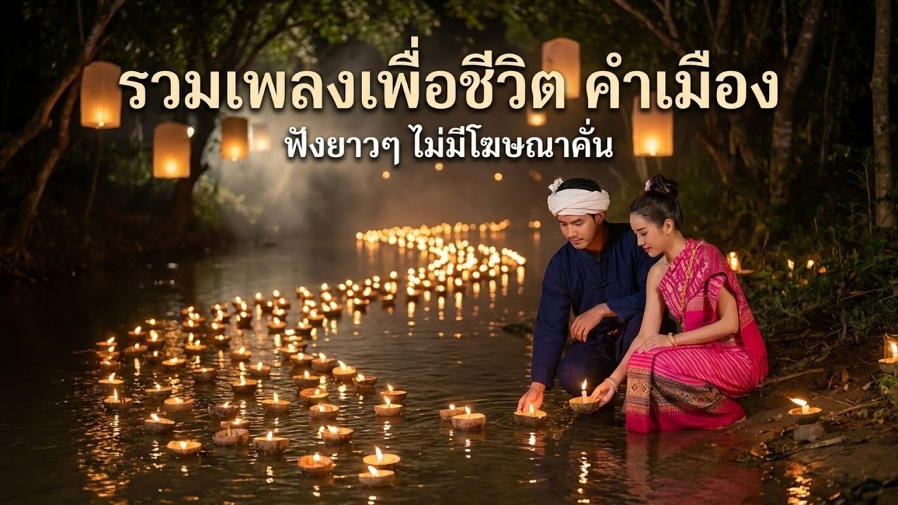 เพลงคำเมือง ฟังสบาย 2026 | เปิดคลอทำงาน/ขับรถ ยาวๆ (ฟังไม่สะดุด)