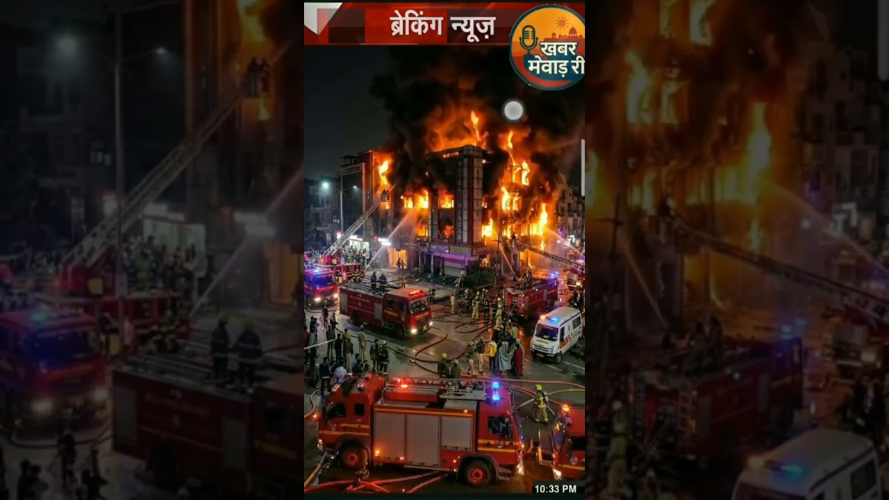 breaking news Delhi mein agnikand 21 ki dardnak Malviya Nagar hotel Mein lagi bhishan Aag