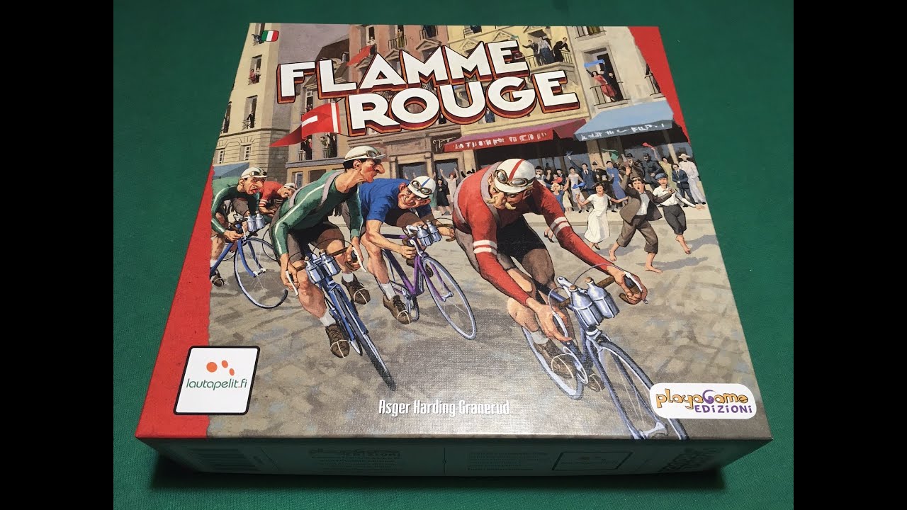 Come giocare a Flamme Rouge guida tutorial gioco dell anno 2018 sfida tra biciclette ita