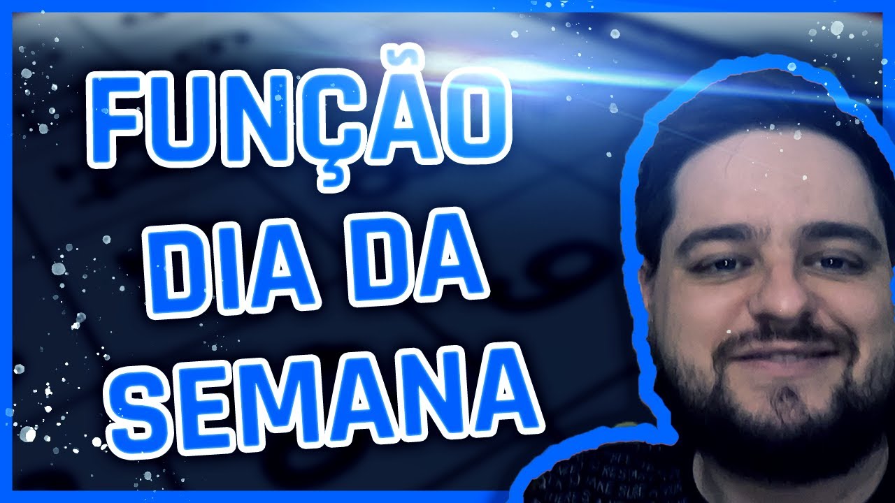 Fun&ccedil;&atilde;o DIA DA SEMANA por EXTENSO no EXCEL