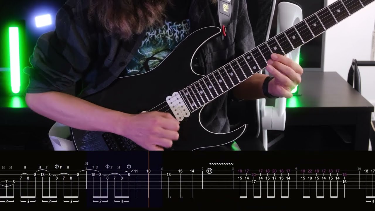 Shadow of Intent - Feeding the Meatgrinder Solo Cover (with TAB)