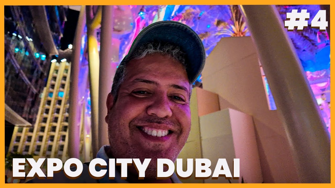 PEGAMOS O METRO DE DUBAI E ENTRAMOS NA EXPO CITY DUBAI 2020 | DUBAI #4