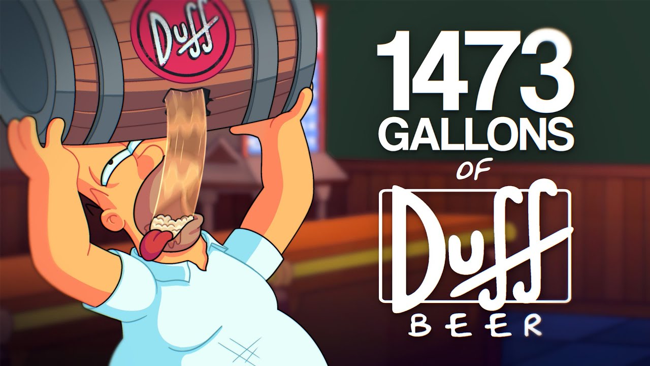How Much Alcohol Has Homer Drank?