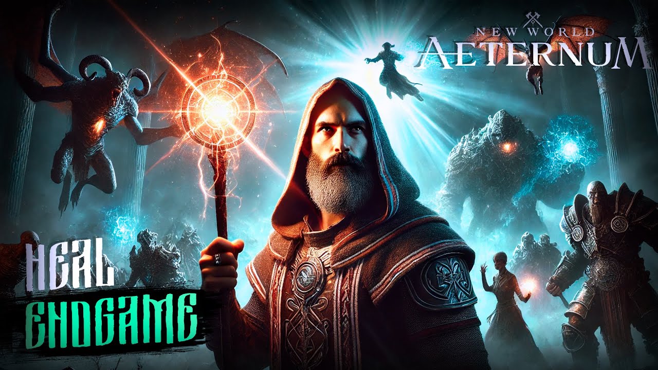 🔴 New World Aeternum | ENDGAME | Heal | RU server