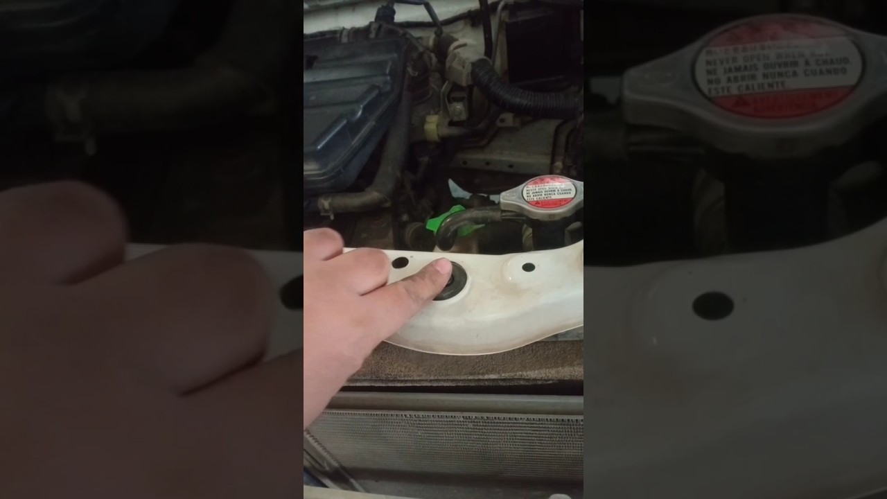 Alto car radiator setting bumper removal 
