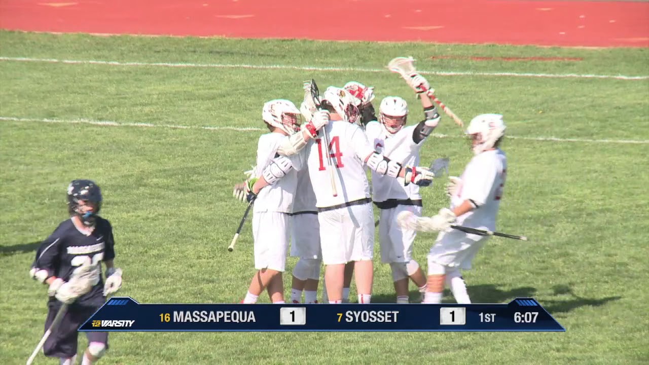 Full Game: Massapequa 8, Syosset 4 - boys lacrosse
