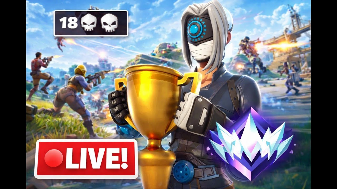🔴LIVE! Playing Fortnite with viewers🔴 (Portrait)