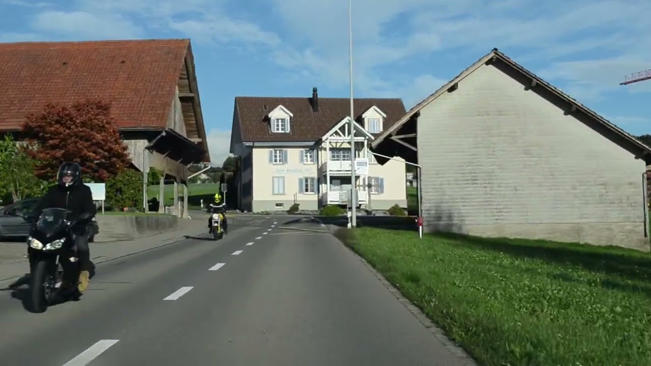 Driving Tour Switzerland Aesch - Muri Part 05