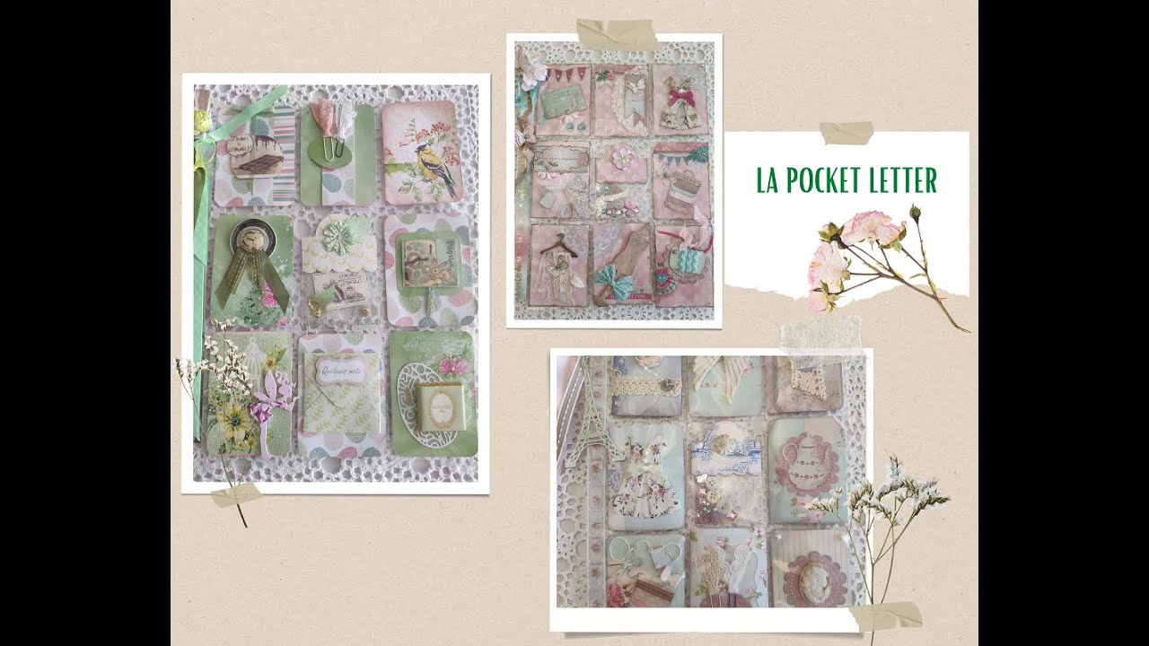 #scrapbooking : découvrez le concept des Pockets letters #pocketletter #partage #echange #gifts