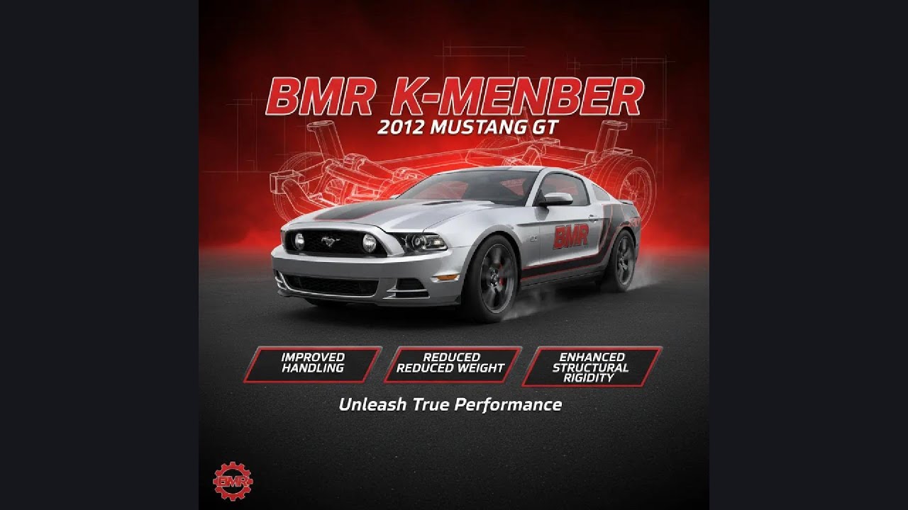 2012 Mustang GT BMR K Member Install