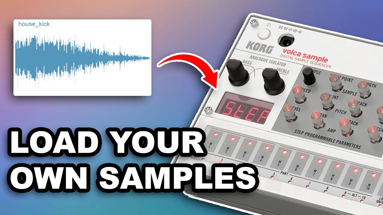 How to Load Your Own Samples on the Korg Volca Sample 2 (Step-by-Step)