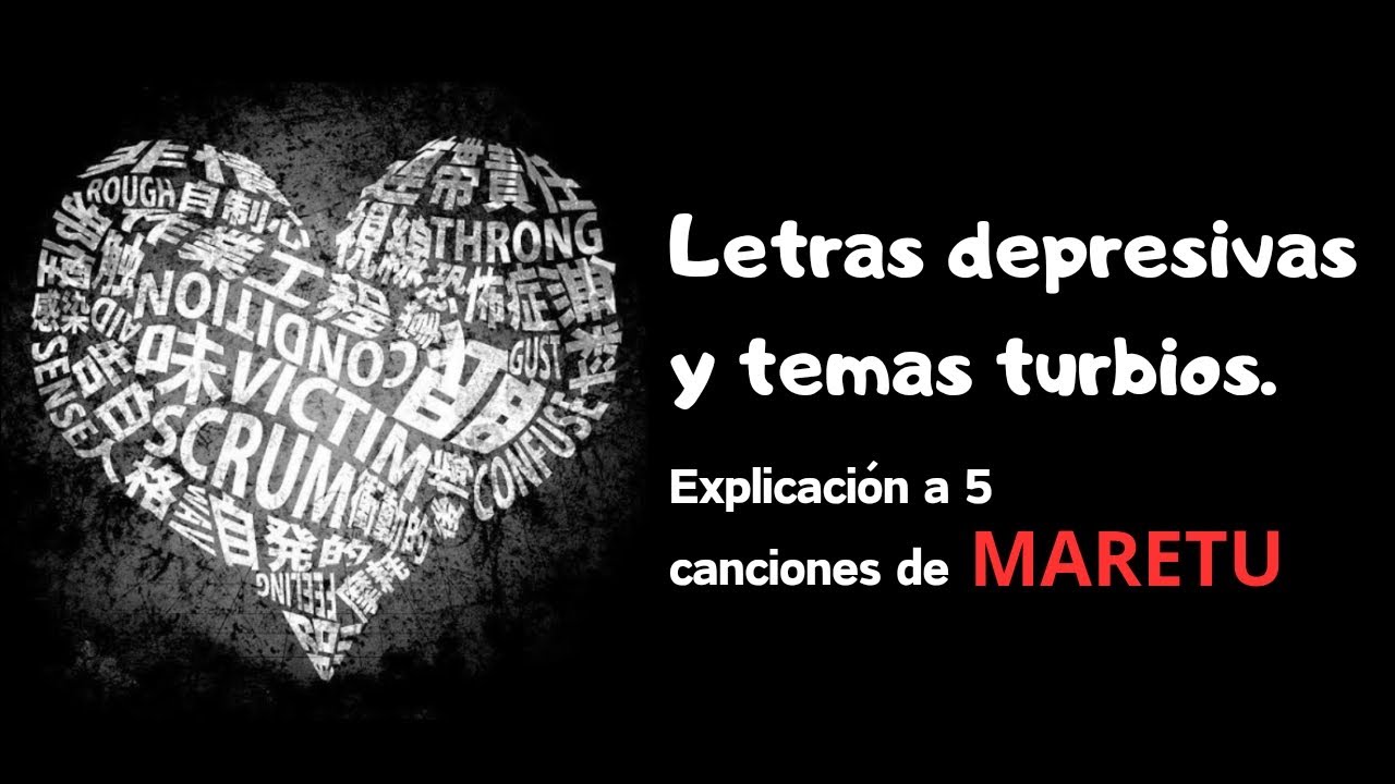 Letras depresivas y temas turbios | Explicación a 5 canciones de MARERU