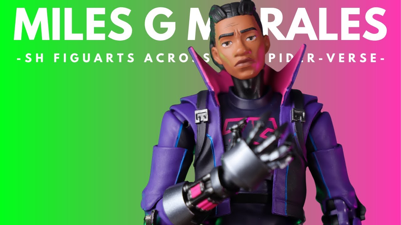 SH Figuarts Miles G. Morales Spider-Man: Across the Spider-Verse Unboxing y Review