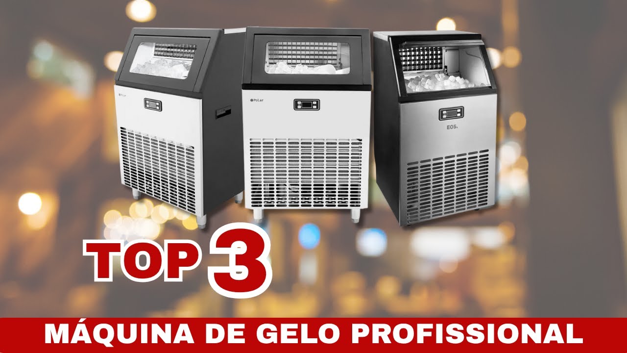 Top 3 Máquinas de Gelo para Restaurante Profissional