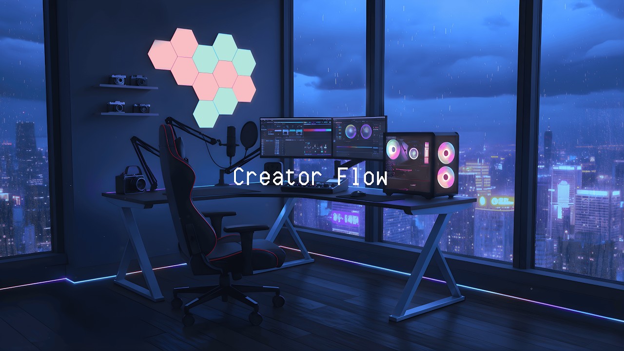 Rainy Day Lofi Music | Aesthetic Anime Room Relaxation | Lofi for Focus & Relax